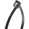 Gardner Bender Cutting Edge 8'' Black Nylon Self-Cutting Cable Tie, 50PK 46-308UVBSC - alternate 2