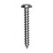 Auveco 6 x 1in Phillips Pan Head Tapping Screw 18-8, 100PK 13267 - alternate 1