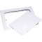 Oatey 6'' x 9'' White Plastic Wall Access Panel 34055 - alternate 3