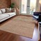 Homeroots 5' X 8' Blush And Mauve Medallion Washable Indoor Outdoor Area Rug 616101 - alternate 6