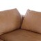 Homeroots 122" Chestnut Top Grain Leather Reclining Solid Wood Sofa 720407 - alternate 8