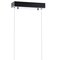 Jonathan Y Ali 34.5" Dimmable Adjustable Integrated LED Metal Linear Pendant, Black JYL7029B - alternate 9