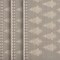 Homeroots 19" Set of Four Gray And Cream Geometric Medallion Cotton Placemats 534194 - alternate 8