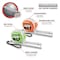 Performance Tool Clear SAE/Metric Tape Measure Set, 16 and 25 ft. W5038 - alternate 5