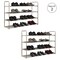 Home-Complete Free Standing Shoe Racks Set of Two 4-Tier Shoe Organizer Shelves with Space for 48 Pairs Total SH-BUND224 - alternate 1