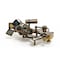 Homeroots 4" X 4.5" X 2.5" Nautical Sextant In Wood Box Medium 364311 - alternate 1