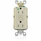 Leviton AFCI Receptacle 15A HG/TR Ivory AFTR1-HGI - alternate 1