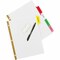 Avery reg Big Tab Write  Erase Dividers, Multi AVE23076 - alternate 2