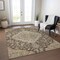 Homeroots 8' X 10' Chocolate Beige And Gray Oriental Washable Indoor Outdoor Area Rug 605238 - alternate 9