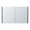 Homeroots 32" Black Wood Floating Bathroom Vanity 571358 - alternate 1