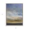 Homeroots Coastal Clouds I White Floater Frame Print Wall Art 525091 - alternate 2