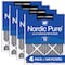 Nordic Pure 20x30x1 Plus Carbon Pleated Air Filter, High Capacity, MERV 12, 4 PK 20x30x1PM12C-4 - alternate 1