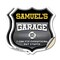 Signmission Samuel's Garage I Can Fix Everything But Stupid, 12 inch X 12 inch, Vinyl Decal, 2PK SHI-D-2PACK-12-490-SAMUEL - alternate 1