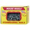 Maze Nails 8dx2-1/2'' 11 ga Hot Dipped Galvanized Spiral Shank Lumber Deck Nails, 555 Ct. 5  Lb. T447S530 - alternate 1