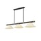 Z-Lite Vanguard Matte Black + Rubbed Brass 3 Light Billiard 3050-3MB-RB-GM16 - alternate 7