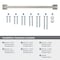 Amerock Mulholland 12 in 305 mm Center-to-Center Polished Nickel Appliance Pull BP53532PN - alternate 4