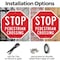 Signmission Stop Pedestrian Crossing, 10 inch X 10 inch, Aluminum Metal Signs, 2PK OC-A-2PACK-10-7 - alternate 5
