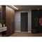 Vdomdoors Front Exterior Prehung Steel Door Ronex1033 Teak Transom Window Sidelite Entry Metal Modern Painted RONEX1033EXD-OAK-W36 X H80+16-RH-I - alternate 7
