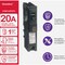 Square D Homeline 20A Single-Pole CAFCI Plug-On Neutral Dual Function Circuit Breaker HOM120PDFC - alternate 2