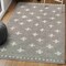Jonathan Y Cristo Berber Geometric Shag Gray/Ivory 4 ft. x 6 ft. Area Rug MOH403B-4 - alternate 8