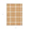 Homeroots 9' X 12' Orange Blue And Ivory Plaid Washable Indoor Outdoor Area Rug 597127 - alternate 9