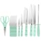 Martha Stewart Everyday 14 Piece Stainless Steel Cutlery and Wood Block Set in Mint 129060.14 - alternate 4