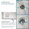 Wrightmaster 32 in. Drop-In Single Bowl 20 Gauge Silver Stainless Steel Kitchen Sink with Drain and Hook ZOR-BR02D-321908 - alternate 9
