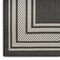 Homeroots 4' X 6' Black Geometric Indoor Outdoor Area Rug 572615 - alternate 6