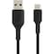 Belkin BOOSTCHARGE USB-C TO LIGHTNING CABLE (1M / 3.3FT, BLACK) CAA003BT1MBK - alternate 3