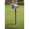 Architectural Mailboxes Round Decorative Scroll Post, Black PBK000AM - alternate 7