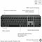 Logitech MX KEYS S FOR MAC - SPACE GREY 920-011621 - alternate 7