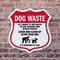 Signmission Dog Poop Shield Sign Dog Waste Is A Thre, 6 Inch X 6 Inch, Plastic Sign SHI-P-6-374 - alternate 6