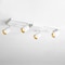 Vidalite Shura White 4-Light Square Ceiling Light with Rotatable Heads, Integrated LED Bulbs, 3000k, 1820 Lmn CE1008790 - alternate 1