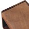 Homeroots 35in Brown Genuine Leather and Solid Wood Upholstered Storage Bench With Cabinet 717469 - alternate 7