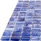 Apollo Tile Celestial 12 in. x 12 in. Glossy Blue and White Glass Mosaic Wall and Floor Tile 20 sqft/case, 20PK APLST88BL540A - alternate 5