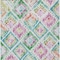 Homeroots 10' X 14' Teal Blue Green And Purple Geometric Washable Indoor Outdoor Area Rug 603489 - alternate 6