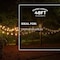 Bulbrite 48-foot String Light Kit with Nostalgic Loop Filament A19 Incandescent Light Bulbs 2200K 810004 - alternate 7
