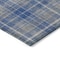 Homeroots 3' X 5' Gray Blue And Ivory Plaid Washable Indoor Outdoor Area Rug 597105 - alternate 7
