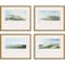 Homeroots Set Of Four Natures Peace Gold Framed Print Wall Art, 4PK 525949 - alternate 1
