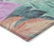 Homeroots 8' X 10' Teal Blue And Aqua Floral Washable Indoor Outdoor Area Rug 611135 - alternate 8