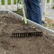 Ames 16-Tine Bow Rake, Welded Steel, Fiberglass Handle, Cushion Grip 28252100 - alternate 6