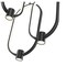 Z-Lite Saros Matte Black 3 Light Chandelier 4101-3MB-LED - alternate 7
