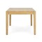Homeroots 72" Natural Solid Wood Dining Table 549037 - alternate 7