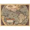 Homeroots Vintage 1598 Map Of The Americas Unframed Print Wall Art 391931 - alternate 1