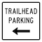 Sign Solutions Usa Parking Sign, 24 in W, Aluminum Sign, White DCS06DWT2424CUS00010 - alternate 1