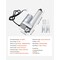 Vevor 12V Linear Actuator 4-inch Stroke 675lbs/3000N IP65 Waterproof 0.2 in/s SY-A04B - alternate 6
