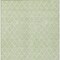 Homeroots 5' X 8' Mint Green And Ivory Geometric Washable Indoor Outdoor Area Rug 596124 - alternate 8