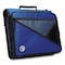 Case It Universal Zipper Binder, 3 Rings, 2in Capacity, 11 x 8.5, Blue/Gray Accents LT-007BLU - alternate 1
