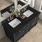 James Martin Vanities Lorelai 60" Double Vanity, Black Onyx, w/ 3 CM Phantome Eclos Top 424-V60D-BKO-3PHT - alternate 8