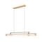 Z-Lite Benoit Modern Gold 1 Light Linear Chandelier 1959-54L-MGLD-LED - alternate 1